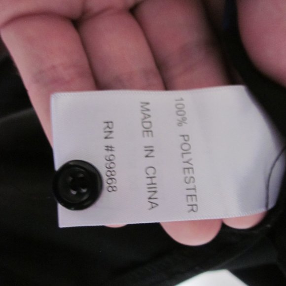 Mopar Canada Shirt Black Button Up Polyester Short Sleeve Size Large - Picture 7 of 15